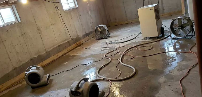 Large-Scale Water Damage Cleanup in Forest Park
