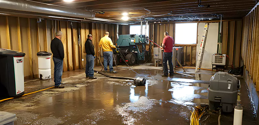 Commercial Flood Damage Remediation in Forest Park